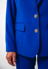 Load image into Gallery viewer, AVALON&lt;BR&gt;
Dolores Blazer&lt;BR&gt;
Royal Blue&lt;BR&gt;
