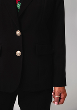 Load image into Gallery viewer, AVALON&lt;BR&gt;
Dolores Blazer&lt;BR&gt;
Black&lt;BR&gt;
