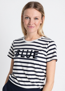 MORE AND MORE<BR>
Stripe T Shirt<BR>