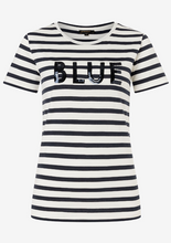 Load image into Gallery viewer, MORE AND MORE&lt;BR&gt;
Stripe T Shirt&lt;BR&gt;
