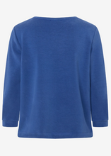 Load image into Gallery viewer, MORE AND MORE&lt;BR&gt;
Sweatshirt&lt;BR&gt;
Blue&lt;BR&gt;
