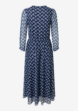 Load image into Gallery viewer, MORE AND MORE&lt;BR&gt;
Mesh Dress&lt;BR&gt;
Blue&lt;BR&gt;
