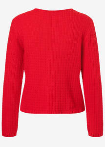 MORE AND MORE<BR>
Cardigan<BR>
Red<BR>