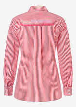 Load image into Gallery viewer, MORE AND MORE&lt;BR&gt;
Stripe Shirt&lt;BR&gt;
Red/White&lt;BR&gt;
