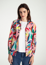 Load image into Gallery viewer, MORE AND MORE&lt;BR&gt;
Print Blouse&lt;BR&gt;
Multi&lt;BR&gt;
