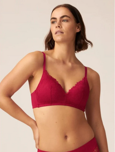 NATURANA<BR>
Lace Soft Non Wired Bra<BR>