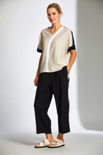 Load image into Gallery viewer, PERUZZI&lt;BR&gt;
Side Stripe Slouch Trousers&lt;BR&gt;
