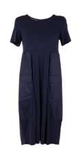 Load image into Gallery viewer, PERUZZI&lt;BR&gt;
Cargo Dress&lt;BR&gt;
Navy&lt;BR&gt;
