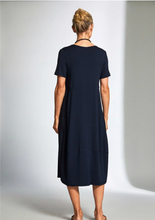 Load image into Gallery viewer, PERUZZI&lt;BR&gt;
Cargo Dress&lt;BR&gt;
Navy&lt;BR&gt;
