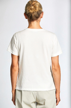 Load image into Gallery viewer, PERUZZI&lt;BR&gt;
Metallic Print Shirt&lt;BR&gt;
White&lt;BR&gt;
