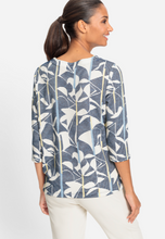 Load image into Gallery viewer, OLSEN&lt;BR&gt;
Sweatshirt&lt;BR&gt;
Blue&lt;BR&gt;
