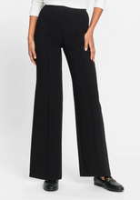 Load image into Gallery viewer, OLSEN&lt;BR&gt;
Dana Fit Wide Leg Trousers&lt;BR&gt;
Black&lt;BR&gt;
