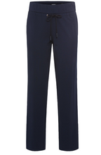 Load image into Gallery viewer, OLSEN&lt;BR&gt;
Ink Blue Lisa High Waist Trousers&lt;BR&gt;
Navy&lt;BR&gt;
