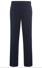 Load image into Gallery viewer, OLSEN&lt;BR&gt;
Ink Blue Lisa High Waist Trousers&lt;BR&gt;
Navy&lt;BR&gt;
