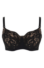 Load image into Gallery viewer, PANACHE&lt;BR&gt;
Ada Non Wired Nursing Maternity Bra&lt;BR&gt;
Black&lt;BR&gt;
