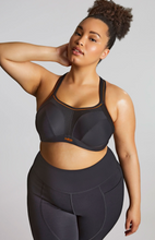 Load image into Gallery viewer, PANACHE&lt;BR&gt;
Sculptresse Activate Wired Sports Bra&lt;BR&gt;
Charcoal, Black&lt;BR&gt;
