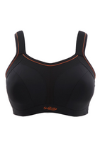 Load image into Gallery viewer, PANACHE&lt;BR&gt;
Sculptresse Activate Wired Sports Bra&lt;BR&gt;
Charcoal, Black&lt;BR&gt;
