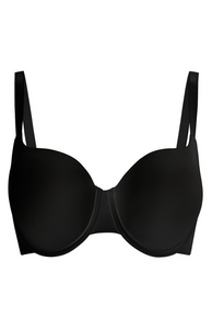 PANACHE<BR>
Porcelain Elan T-Shirt Bra<BR>
Black, White, Skin<BR>