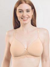 Load image into Gallery viewer, ROYCE LINGERIE&lt;BR&gt;
Georgia Wirefree Bra&lt;BR&gt;
Skin&lt;BR&gt;
