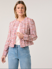 Load image into Gallery viewer, GERRY WEBER&lt;BR&gt;
Boucle Look Blazer&lt;BR&gt;
Pink&lt;BR&gt;
