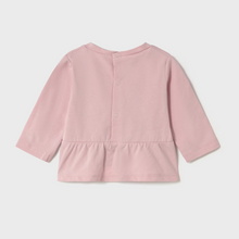 Load image into Gallery viewer, MAYORAL&lt;BR&gt;
Girls Long Sleeve T-shirt&lt;BR&gt;
Pink&lt;BR&gt;
