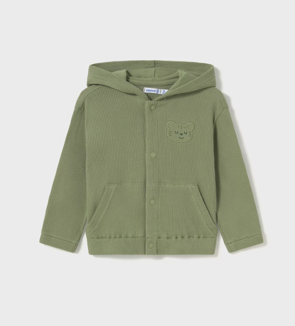 MAYORAL<BR>
Hooded Jacket<BR>
Sage<BR>