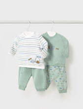 Load image into Gallery viewer, MAYORAL&lt;BR&gt;
Newborn 4 Piece Set&lt;BR&gt;
Jade&lt;BR&gt;
