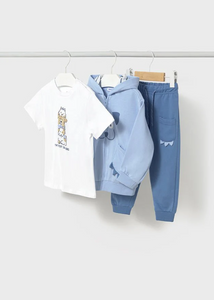 MAYORAL<BR>
Baby Boy Blue Tracksuit Set<BR>