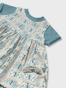 MAYORAL<BR>
Toddler Dress with Top<BR>
Jade<BR>