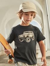 Load image into Gallery viewer, MAYORAL&lt;BR&gt;
Boy Off-Road Graphic T-shirt&lt;BR&gt;
Asphalt&lt;BR&gt;
