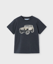 Load image into Gallery viewer, MAYORAL&lt;BR&gt;
Boy Off-Road Graphic T-shirt&lt;BR&gt;
Asphalt&lt;BR&gt;
