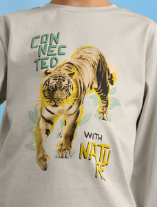 MAYORAL<BR>
Long Sleeve Tiger T-shirt<BR>