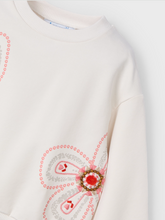 Load image into Gallery viewer, MAYORAL&lt;BR&gt;
Girl Flower SweatShirt&lt;BR&gt;
016&lt;BR&gt;
