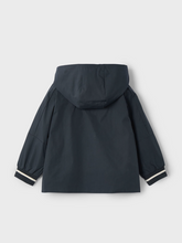 Load image into Gallery viewer, MAYORAL&lt;BR&gt;
Boy Contrast Cuff Windbreaker&lt;BR&gt;
Asphalt&lt;BR&gt;
