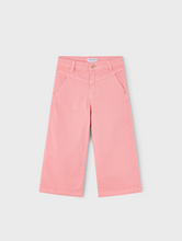 Load image into Gallery viewer, MAYORAL&lt;BR&gt;
Girls Wide Fit Twill Trousers&lt;BR&gt;
Salmon&lt;BR&gt;
