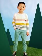 Load image into Gallery viewer, MAYORAL&lt;BR&gt;
Boy Twill Trousers with Drawstring&lt;BR&gt;
Dark Laurel, Horizon&lt;BR&gt;
