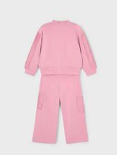 Load image into Gallery viewer, MAYORAL&lt;BR&gt;
Girls Contrast Tracksuit&lt;BR&gt;
Rosy&lt;BR&gt;
