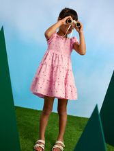 Load image into Gallery viewer, MAYORAL&lt;BR&gt;
Girl Print Smock Dress&lt;BR&gt;
Salmon&lt;BR&gt;
