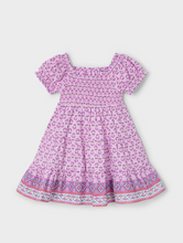 Load image into Gallery viewer, MAYORAL&lt;BR&gt;
Print Dress&lt;BR&gt;
Mauve&lt;BR&gt;
