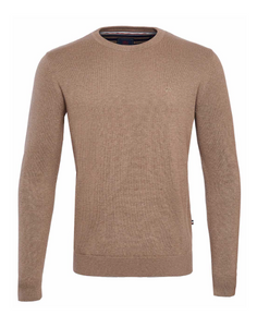 ANDRE MENSWEAR<BR>
Achill Crew Neck Jumper<BR>
Blue, Navy, Ecru<BR>