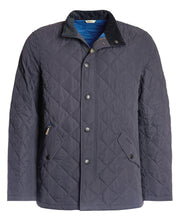 Load image into Gallery viewer, BARBOUR &lt;BR&gt;
Shoveler Quilted Outerwear  Jacket &lt;BR&gt;
Navy &lt;BR&gt;
