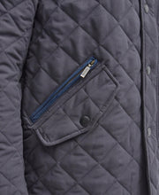 Load image into Gallery viewer, BARBOUR &lt;BR&gt;
Shoveler Quilted Outerwear  Jacket &lt;BR&gt;
Navy &lt;BR&gt;
