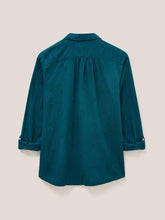 Load image into Gallery viewer, WHITE STUFF &lt;BR&gt;
Sophie Organic Cotton Shirt &lt;BR&gt;
Teal, Ivory, Green, Grey&lt;BR&gt;
