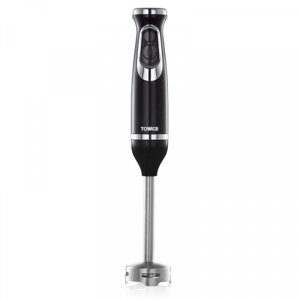 TOWER <BR>
600W Hand Blender <BR>
Black <BR>