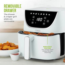 Load image into Gallery viewer, TOWER &lt;BR&gt;
Vortex, 6 litre Air Fryer &lt;BR&gt;
White or Mushroom &lt;BR&gt;
