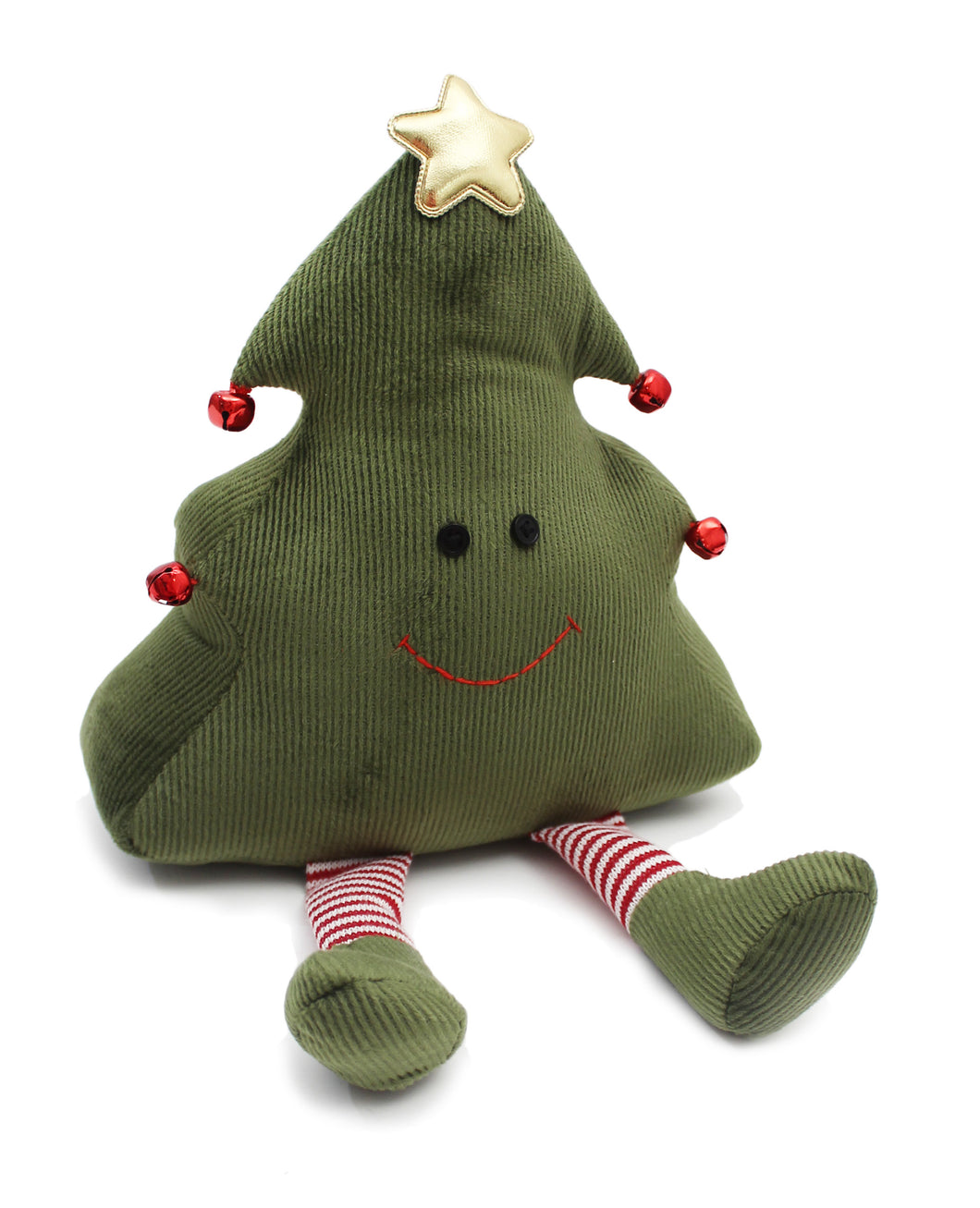 PEGGY WIOLKINS <BR>
Tallulah Christmas Tree Door Stop <BR>
Green <BR>