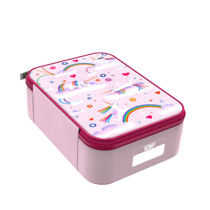 ION8 <BR>
Colourful, printed design lunch bag <BR>
Assorted Designs <BR>