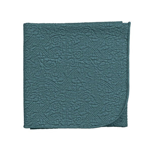 V&A <BR>
Botanical Harmony Throw <BR>
Teal <BR>