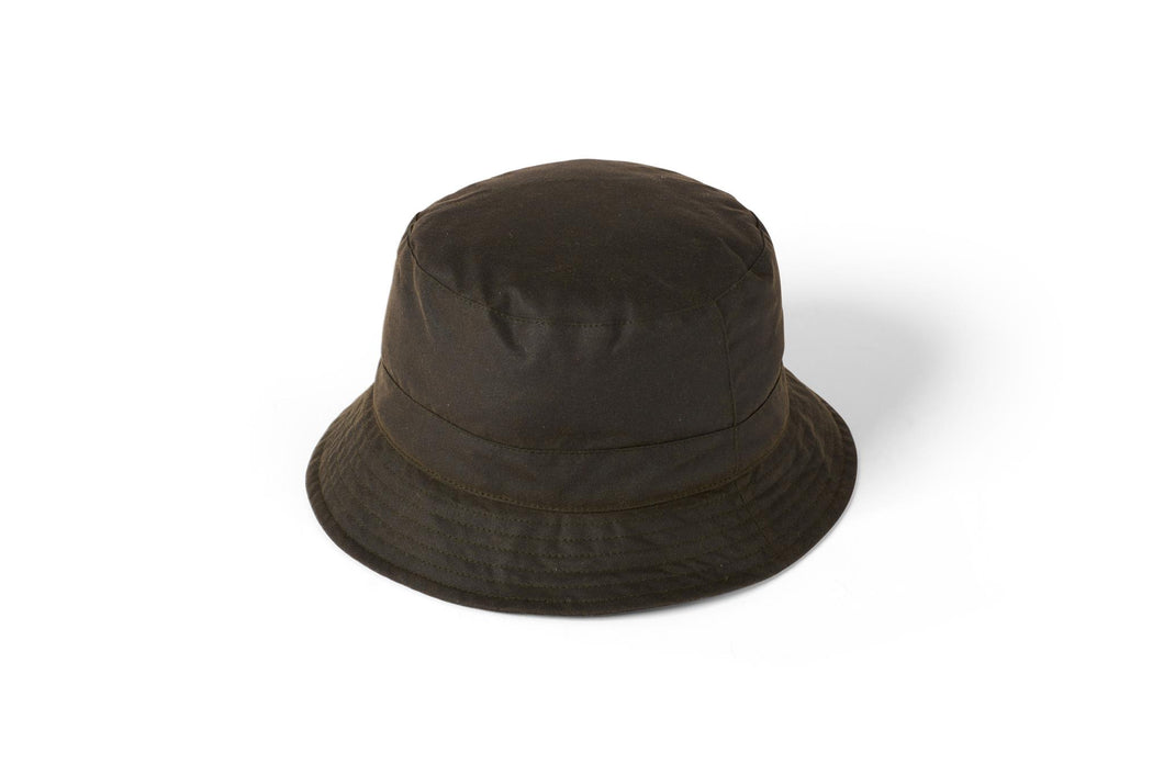 FAILSWORTH <BR>
Wax Bucket Hat <BR>
Navy or Olive <BR>