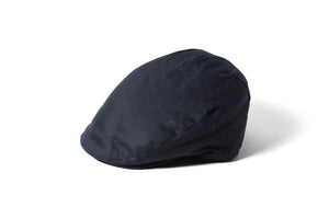 FAILSWORTH <BR>
Flat Waxed Cotton Cap <BR>
Navy or Olive <BR>